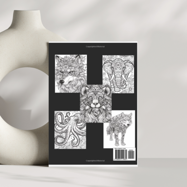 Stress Relieving Mandala Coloring Book - Image 7