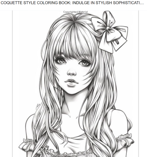 Coquette Style Coloring Book - Image 5